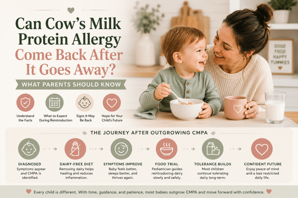 Can Cow’s Milk Protein Allergy Come Back After It Goes Away? (What Parents Should&nbsp;Know)