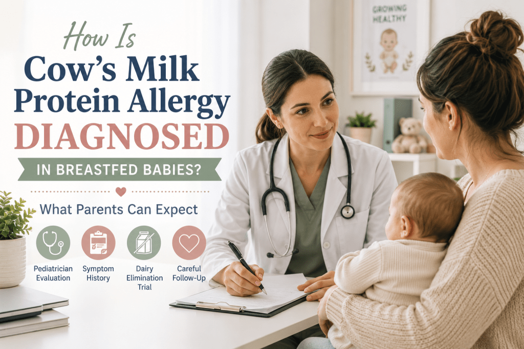 How Is Cow’s Milk Protein Allergy Diagnosed in Breastfed Babies? What Parents Can&nbsp;Expect