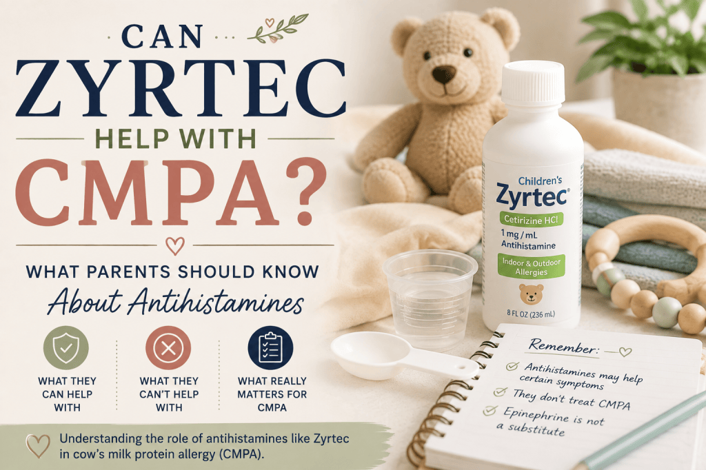 Can Zyrtec Help With CMPA? What Parents Should Know About&nbsp;Antihistamines