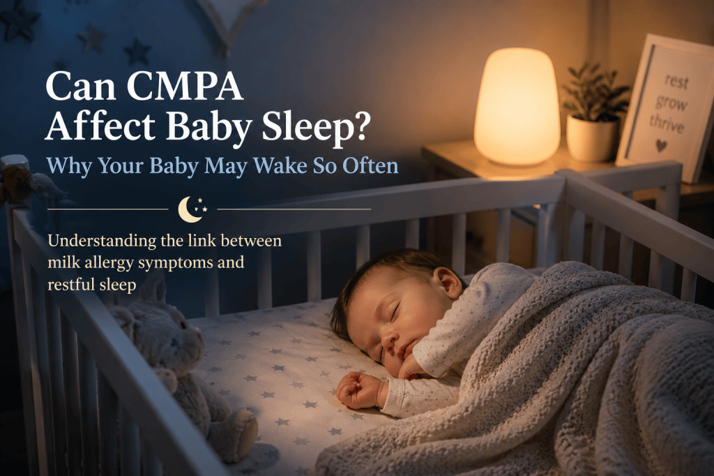 Can CMPA Affect Baby Sleep? Why Your Baby May Be Waking So&nbsp;Often